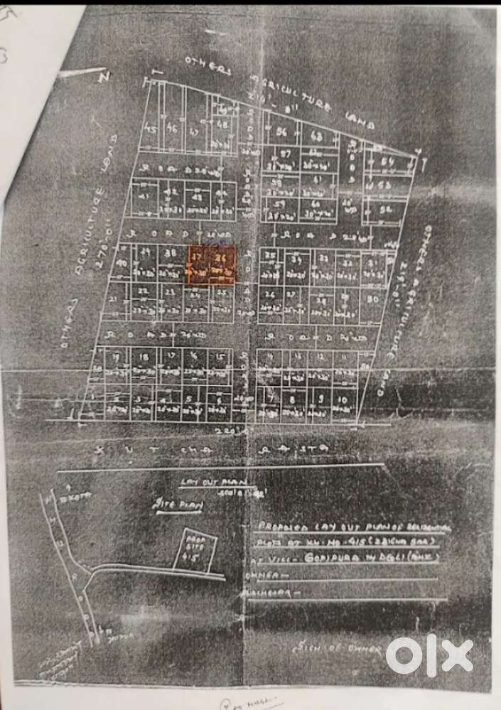 कॉर्नर प्लॉट देवली गोपीपुरा NH52 मेगा हाईवे पर(उत्तर मुखी)