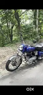 Royal Enfield old model (1990),Colour-Blue,Fancy Number,Double seated