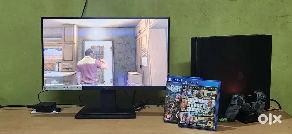 PlayStation 4 Pro 1TB + 2 Games + MSI Pro MP223 Monitor