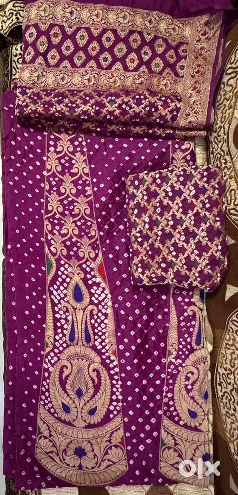 Original Bandhani Chaniya Choli Unstitched