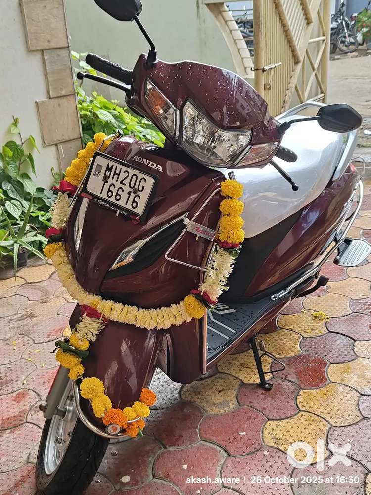 In all good condition selling because buying bike in place of scooty