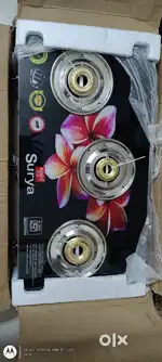 3 burner gas stove