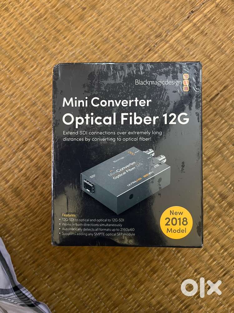Mini converter optical fiber 12G