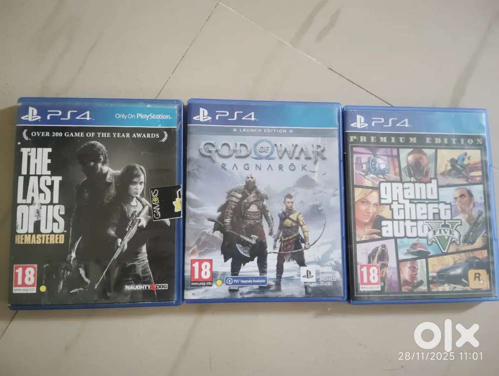 PS4 Game CDs
