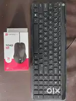 Hp keyboard and portronics mouse combo for laptop desktop computer