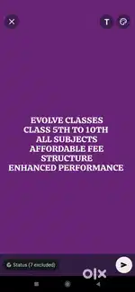 Tuitions for class 5th to 10th all subjects