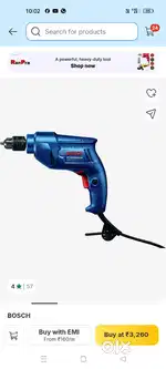 Boss ka drill machine hai 600wka hai new hai