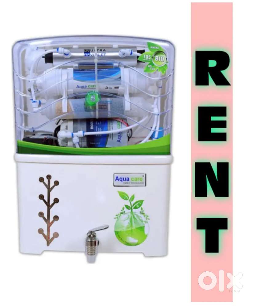 Ro water purifier available on rent