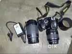 NIKON 5100D with 18-55 + 70-300 mm lens