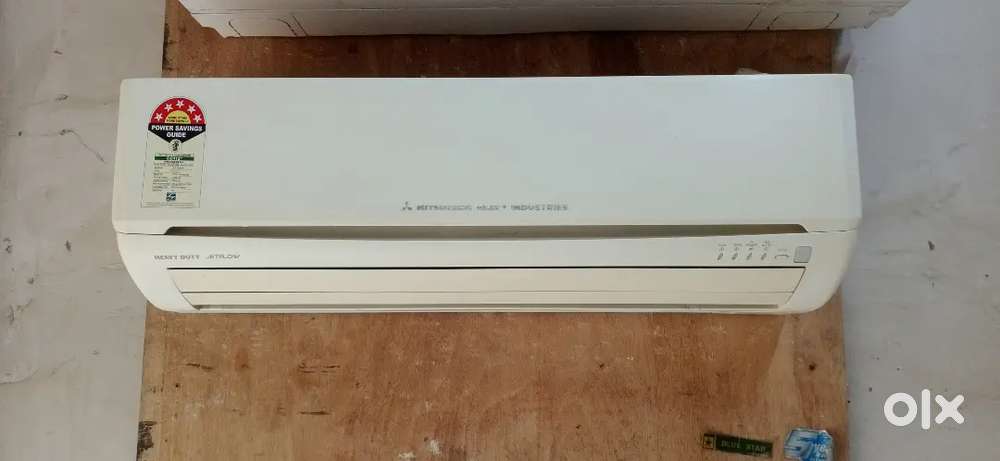 Mitsubishi AC 1 ton 5 star remote control