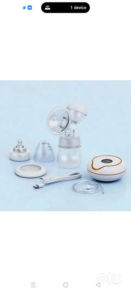 Electric breast pump