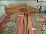 Wooden cot