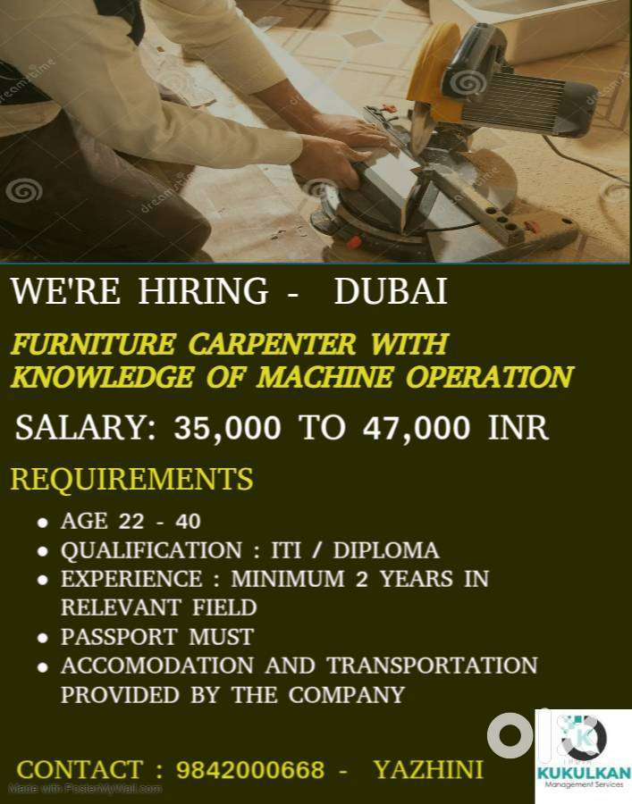 FURNITURE CARPENTER