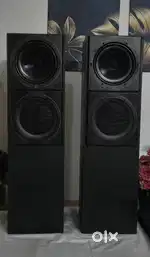 KEF C95 tower Spkrs 10 to 150watts Rms 4 to 8 Ohms Made in England Exw