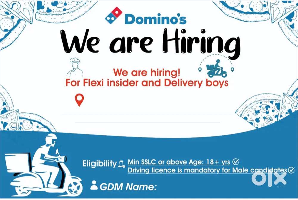 Delivery boy driving licence compalsary