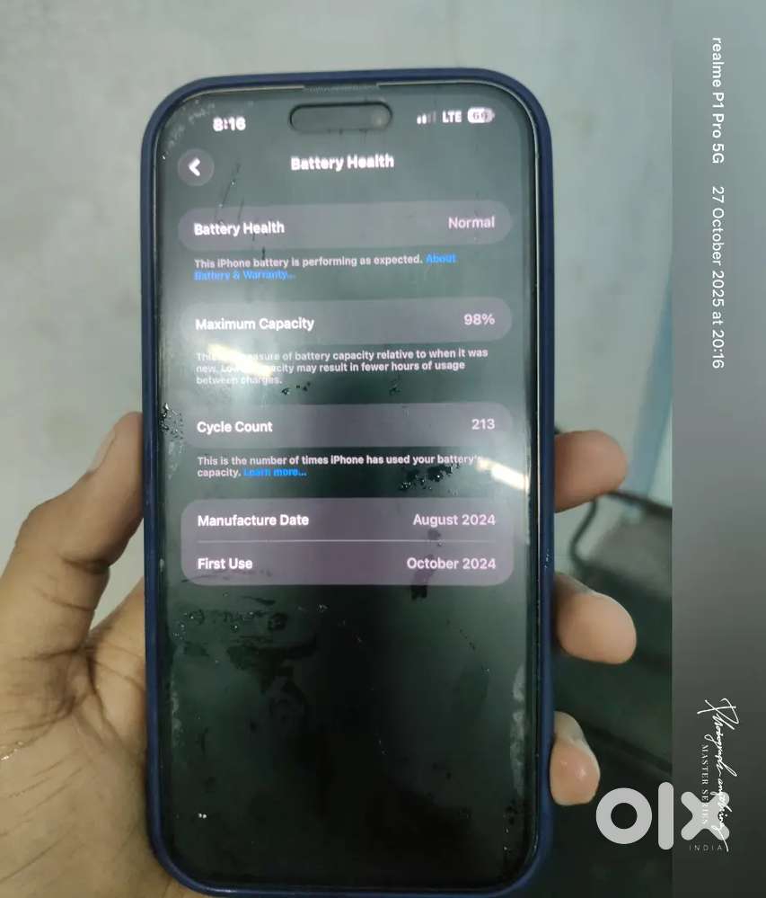 iPhone 16:pro maxx 256 4 months old