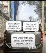 Buyer of any scrap car n valid expired cars n Accident car