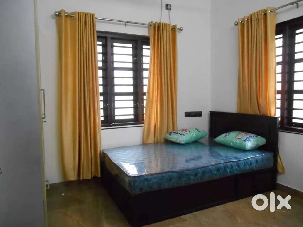 2 bhk fully furnished house first floor netoor