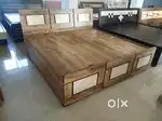 New double bed with box bed -6490/-