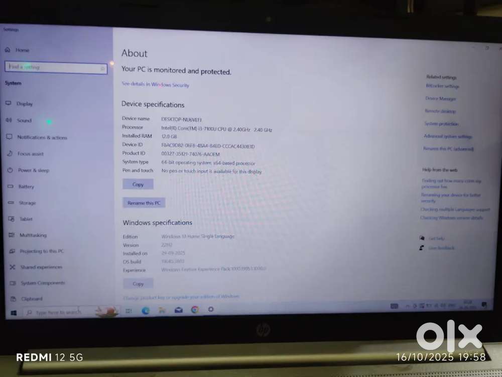 Selling my allmost Laptop