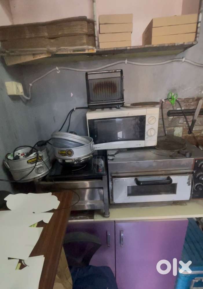 Commercial pizza oven, freezer,oil fryer etc