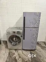 Co 6464 LG 260 Liters refrigerator Samsung 6.Kg Washing machine