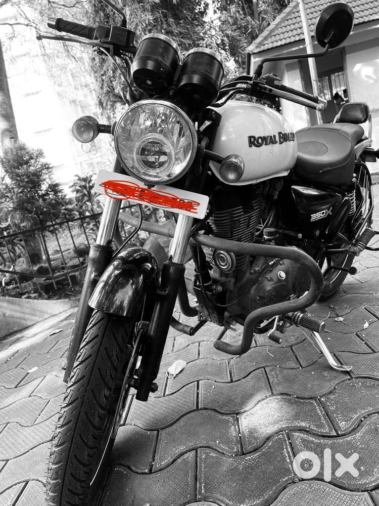 Bullet 350 x with 2 new tyres, Low km driven,New insurance, milage:40