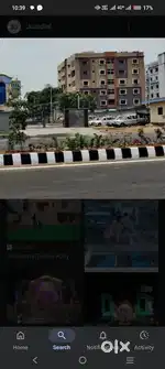 Bharathi bustand main road plote for sale