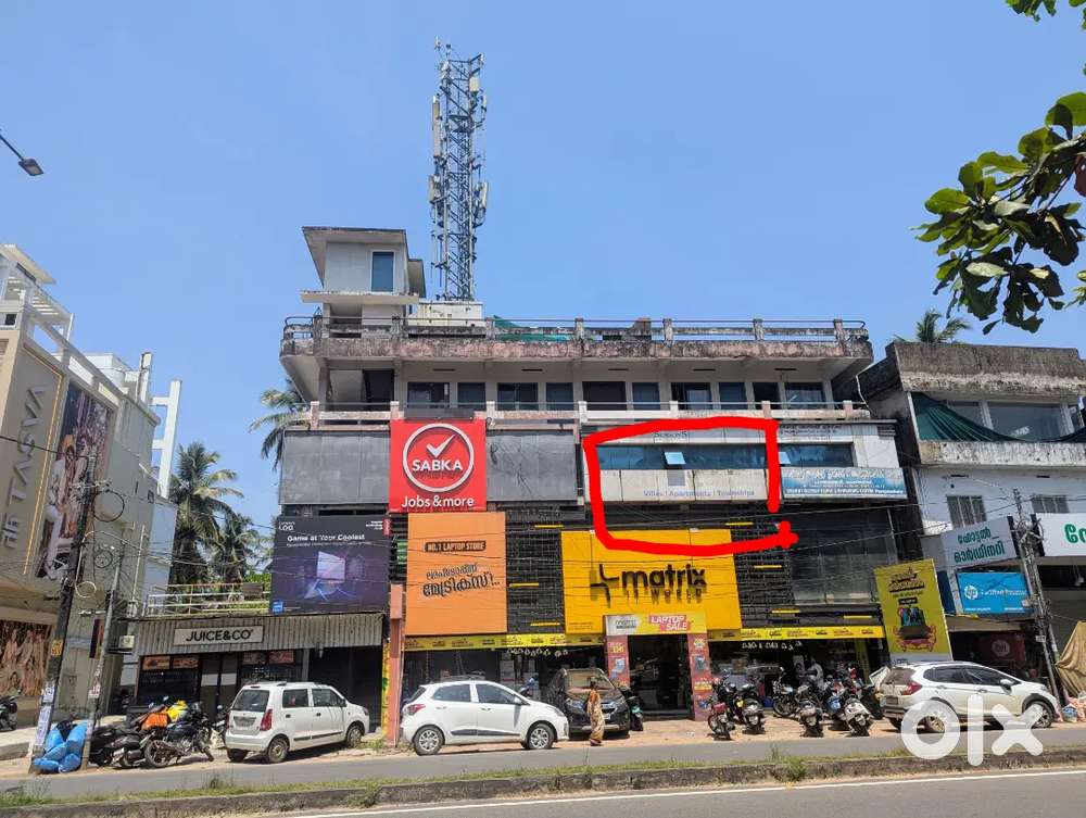 Office Space cum Hoarding space for rent