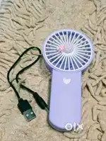 Electric Rechargeable fan which can run up to 5 hours in one charge