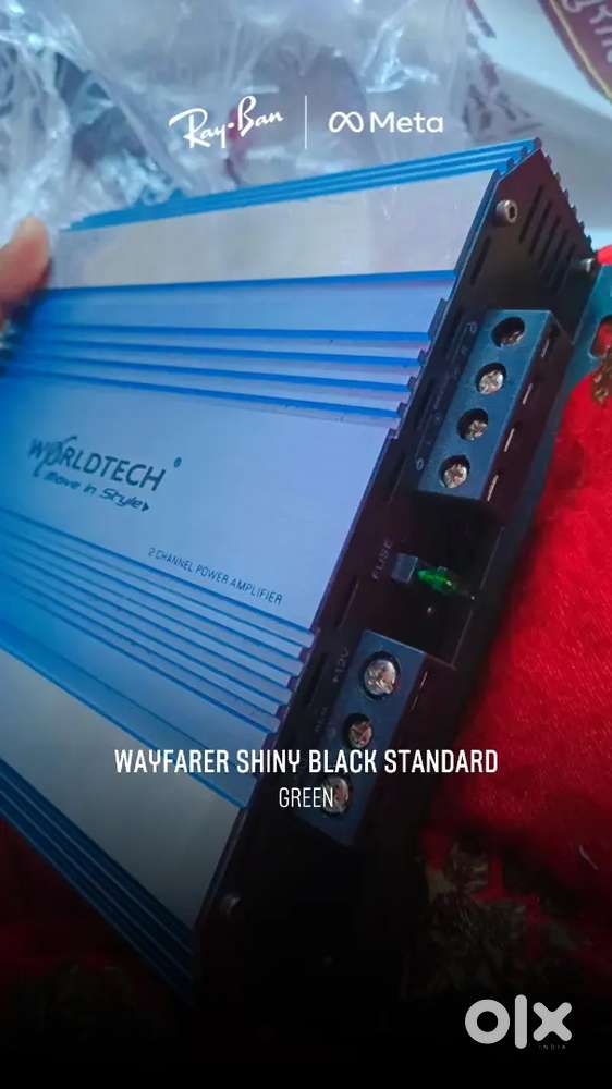 Wroldtecah 2 channel amplifier Brand new with werrnty crd available