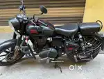 Royal Enfield stealth black