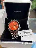 Seiko 5 gmt sports (mikan orange) colour fully unused for sale