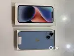I Phone 14 128gb Blue with original cable and box