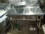 Commercial TABLE SINK DOUBLE SINK UNUSED