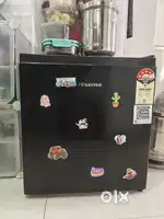 45 litre fridge and Queen size bed
