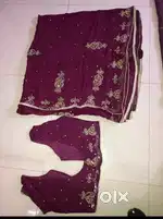 Handwork saree with blouse