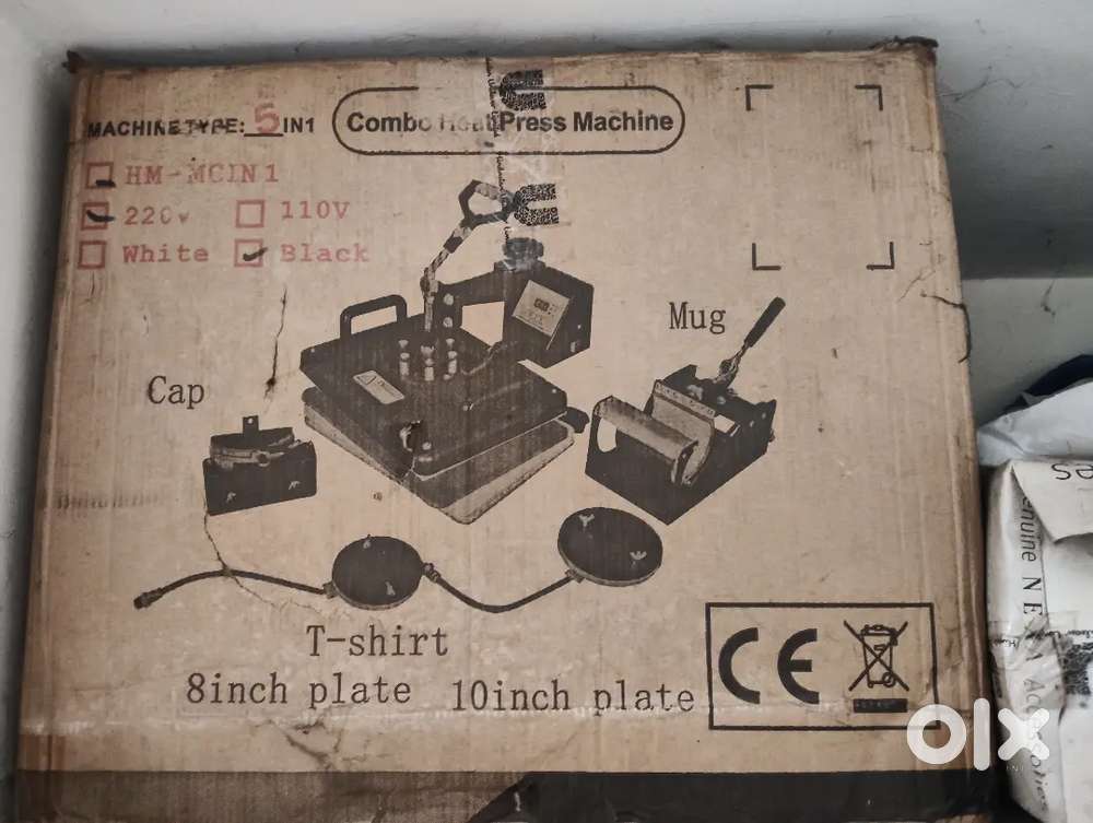All New Epsone printer and t shirt printing machine set-up