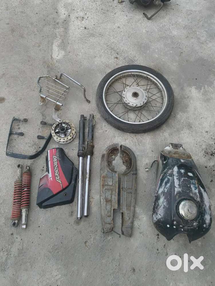 Passion plus old bike parts