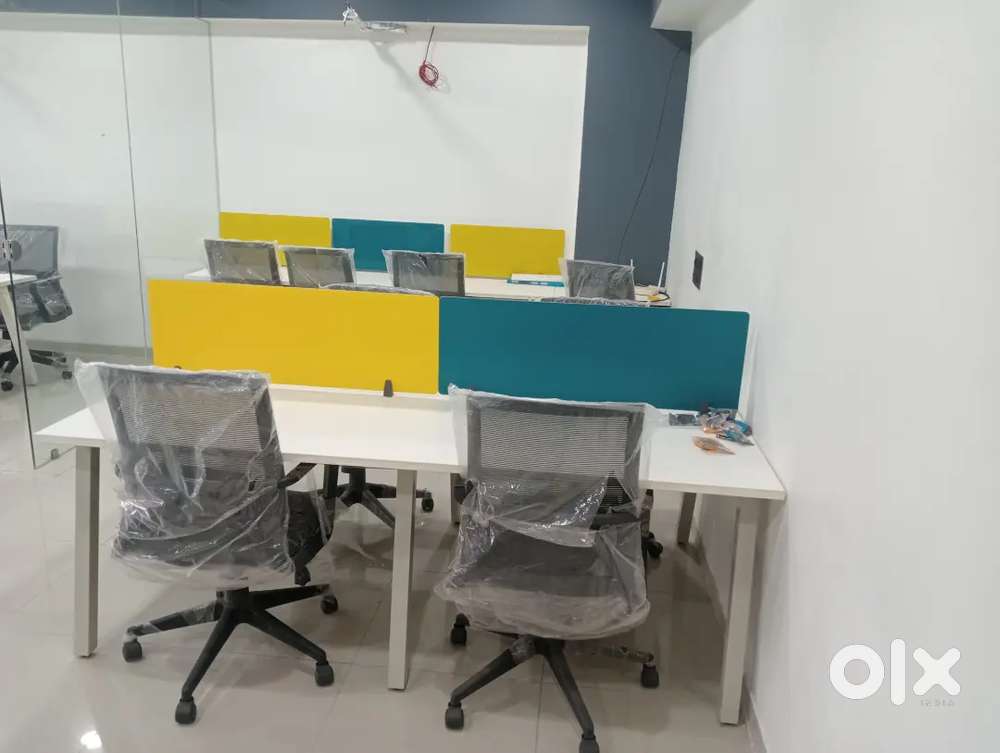 Office on rent fully furnished 2 cabin 9 seats at ashram road