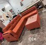 L shape sofa luxury model