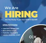 INVENTRY MANGER , PARKING INCHARGE , BOX OFFICE -STAFF, FEMALE STAFF