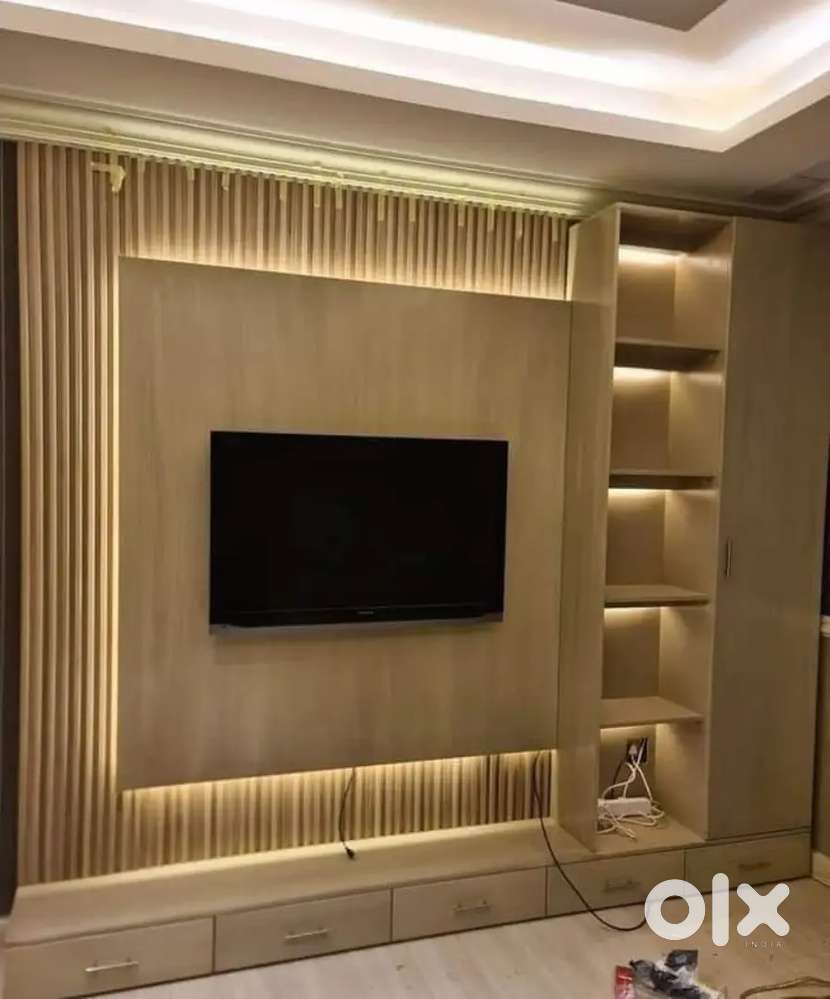 फलेट कंप्लीट तैयार करके देंगे फर्नीचर कलर्स पीओपी ऐंड ओल वकॅ समाधान