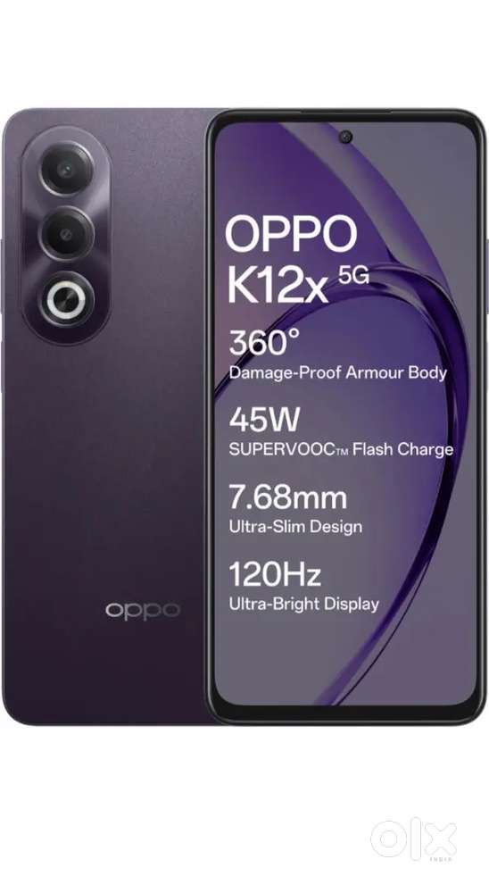OPPO K12x 5g 8+4gb256 sell or exchange