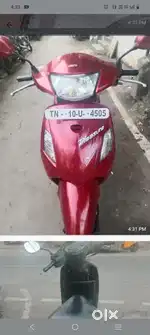 Good condition bike raining condition