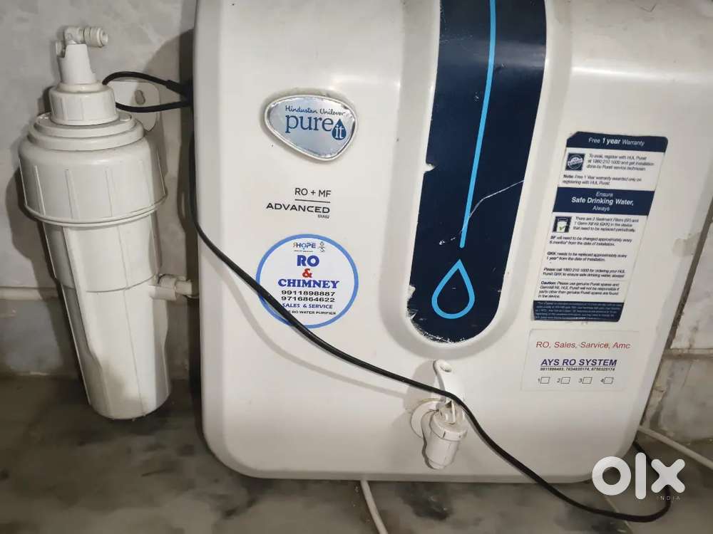 Pureit Ro. Hindustan Unilever. 1.5 years old.