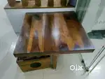 Center Table Seesham Wooden Table with 4 side stools