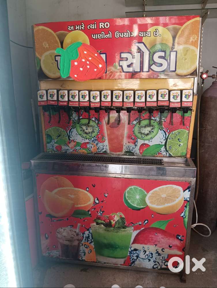 Fountain soda machine