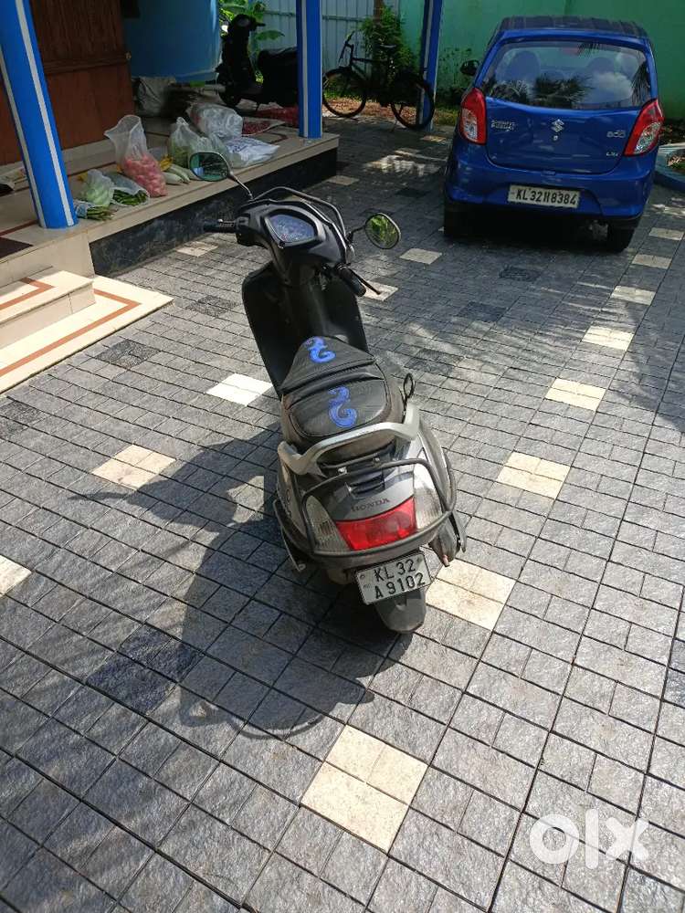 Honda active 2009 , Ash color 1st test done.