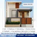 2BHK House for Sale  1070 Sqft Plot  Near APS School, Risali